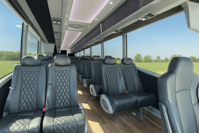 coach bus in Stockton