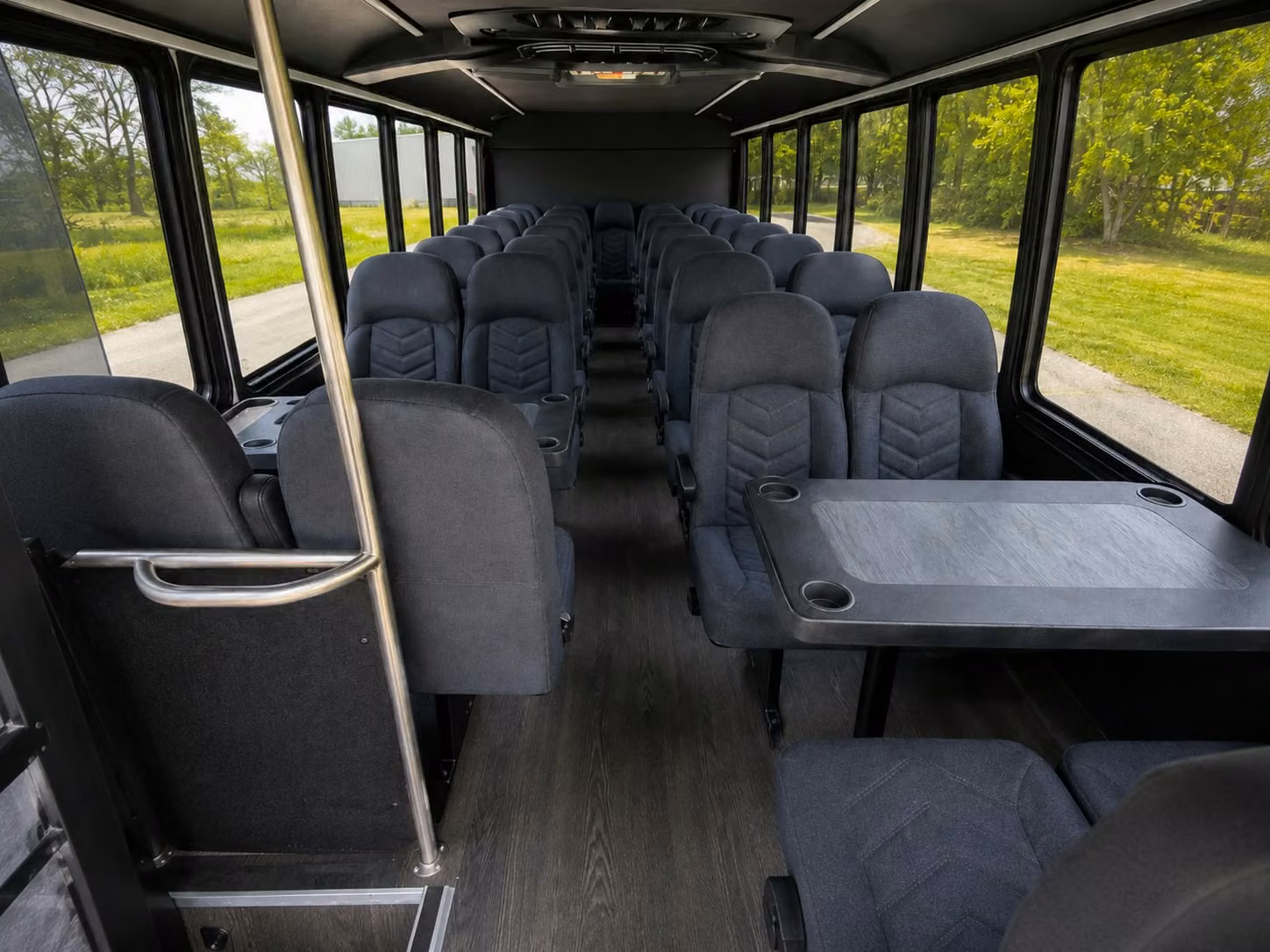 20 passenger minibus interior