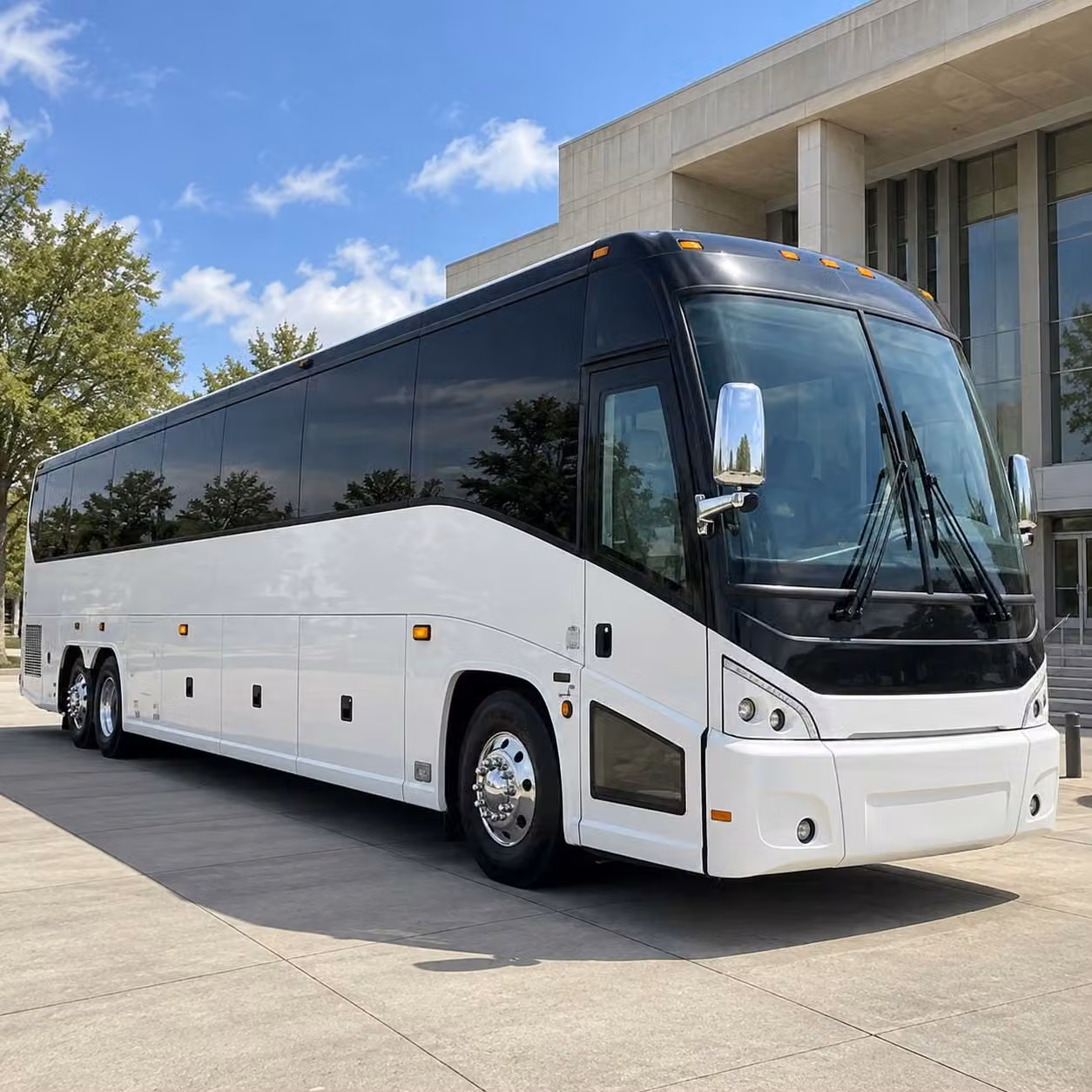 charter buses for school organized prom transportation in stockton