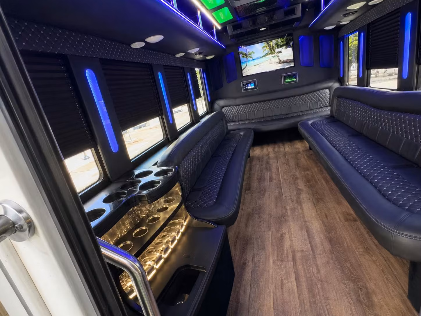 party buses and minibuses built for stockton prom groups of every size