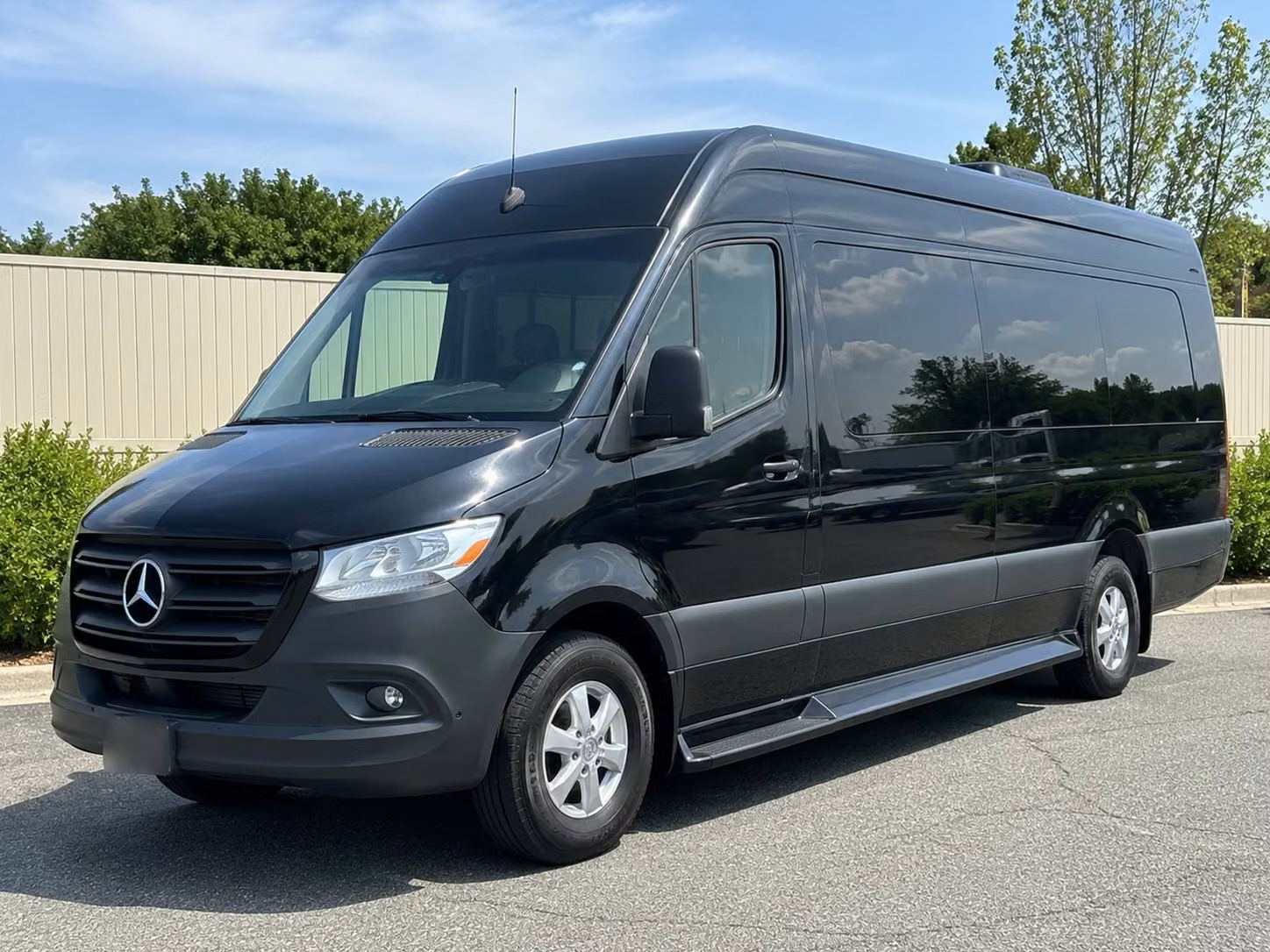 stockton sprinter van rental with driver